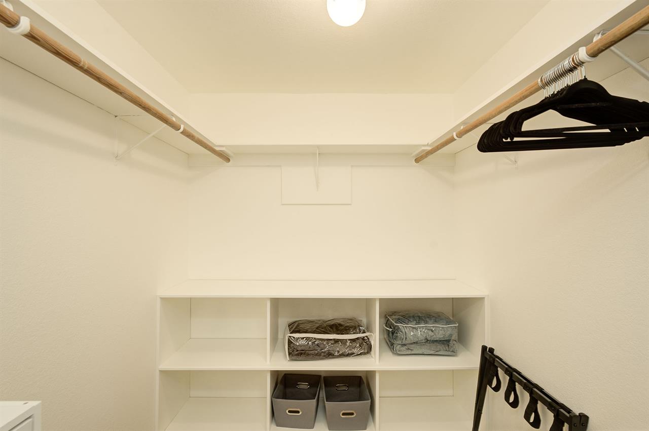 Walkin Closet in Bedroom 1