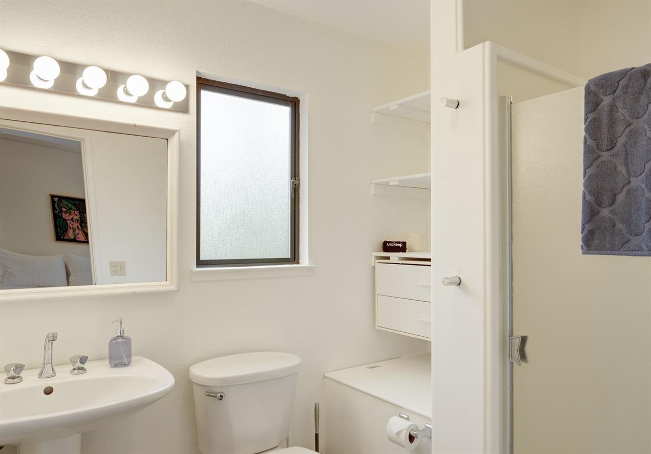 Guest Suite Bathroom has a Shower Only