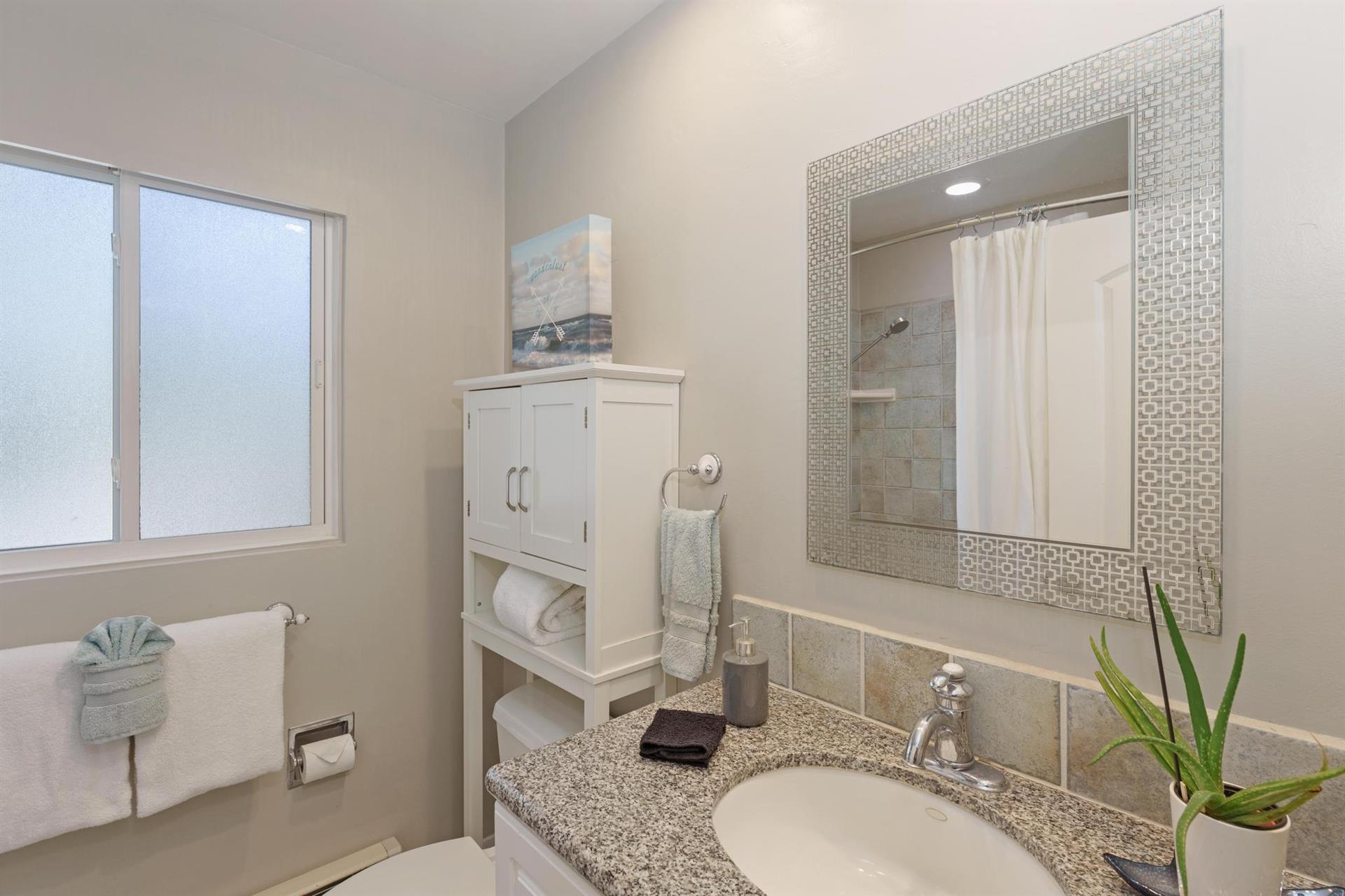 Full Hall Bath with ShowerOverTub