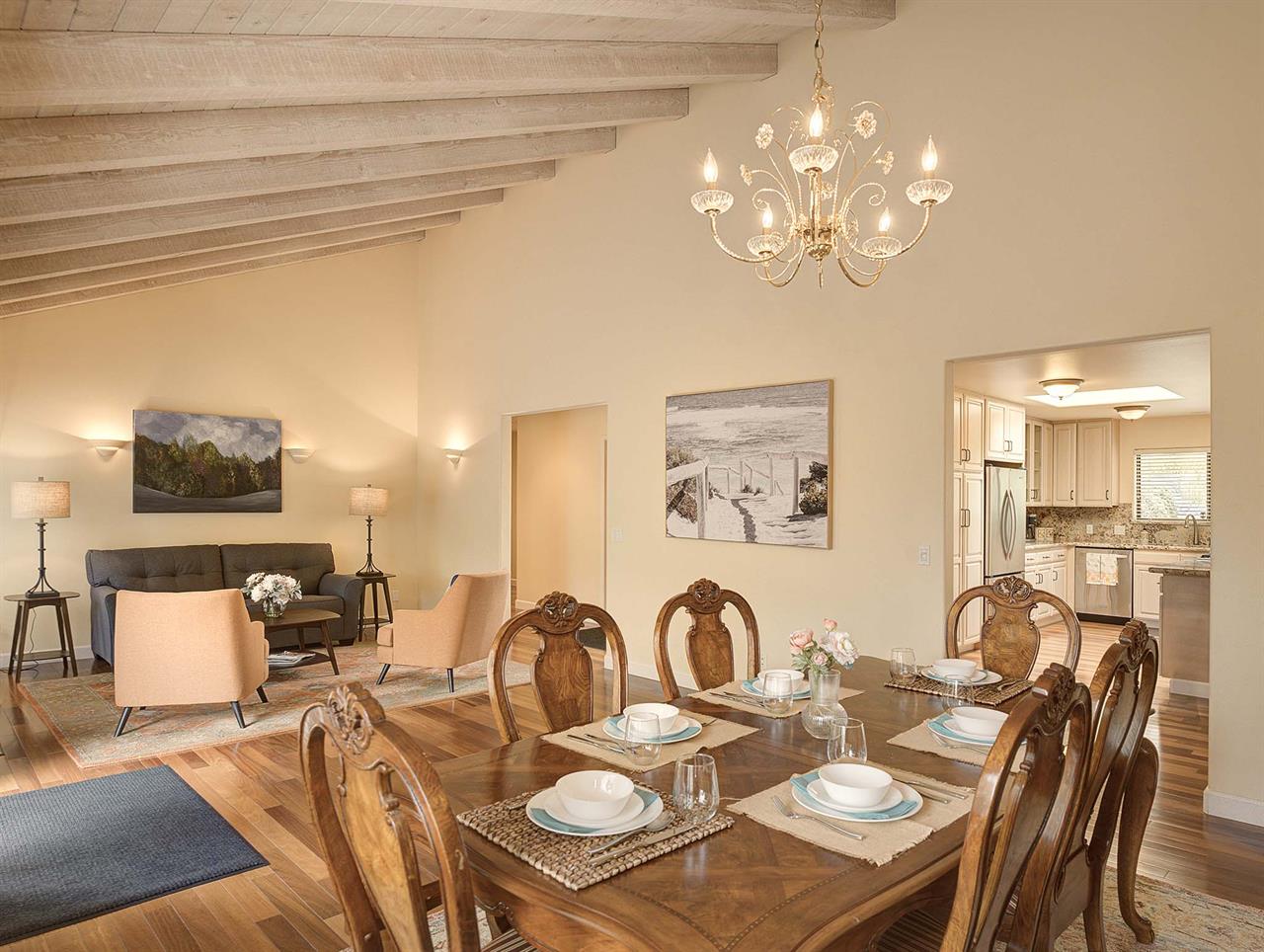 Living Room and Dining Area