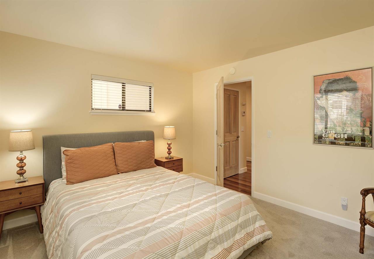 Bedroom 2 has a Queen Bed and a SmartTV