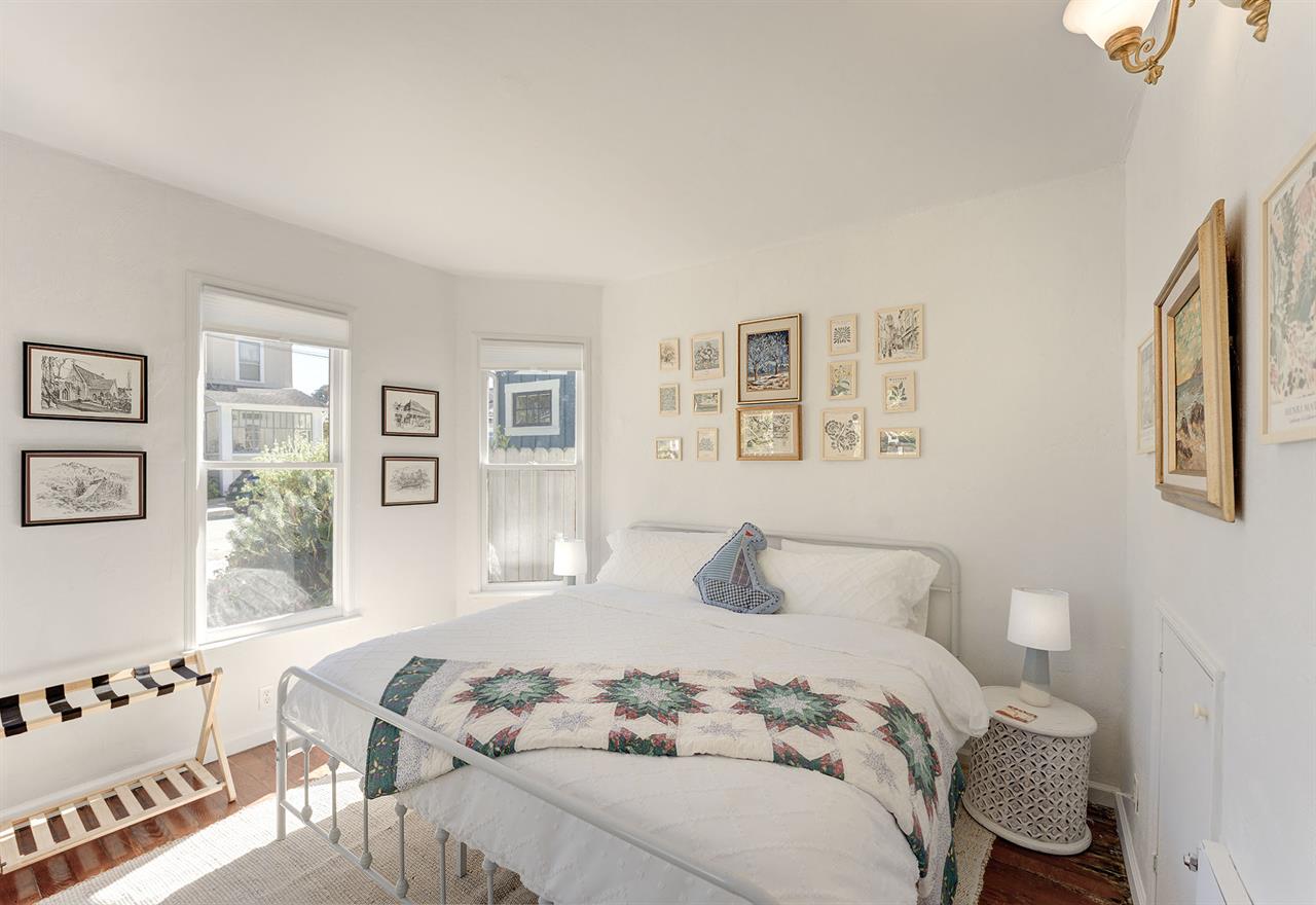 Main Floor  Bedroom 1 has a King Bed