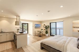 Kitchenette, King Bed, Private Ocean View Deck