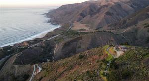 Aerial View of Home and Road