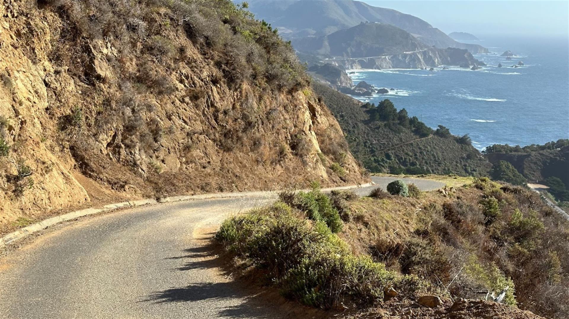View of the Road Leading to the Home
