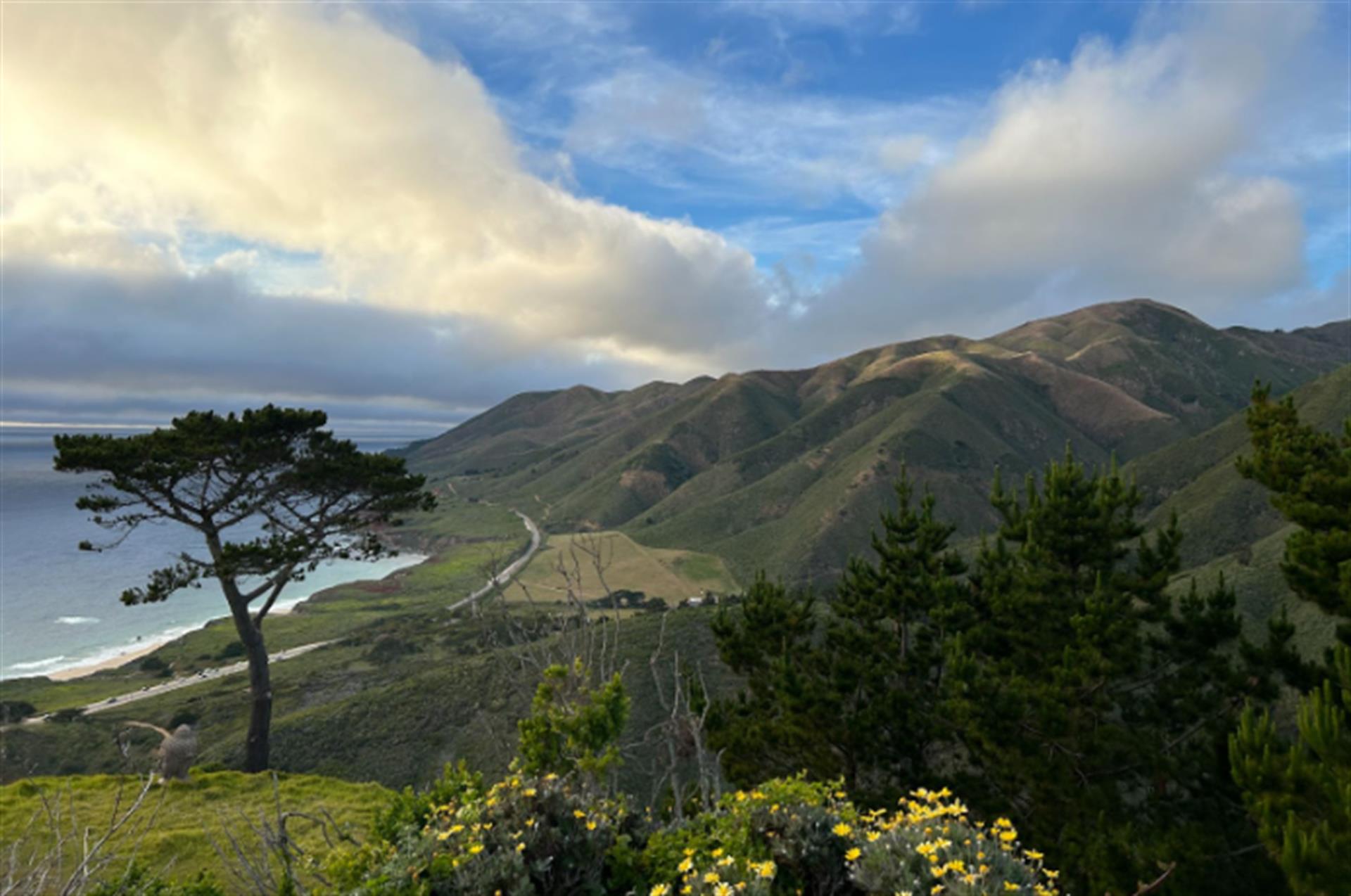 View of Nearby Hills