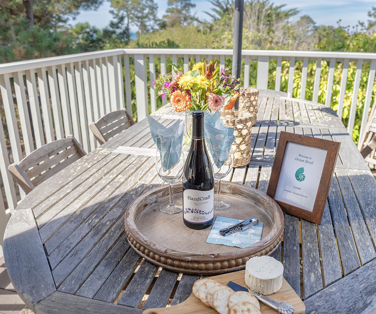 Wine and Cheese to Welcome You