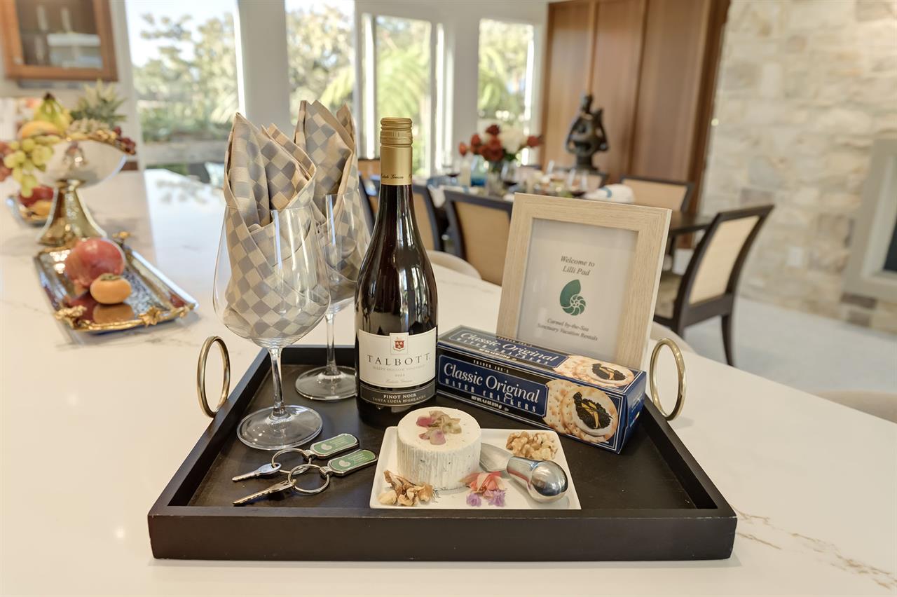 Wine and Cheese to Welcome You