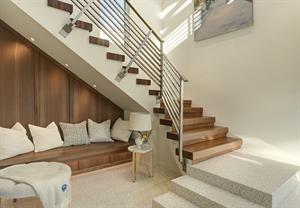 Stairway to the Second Floor Master Suite
