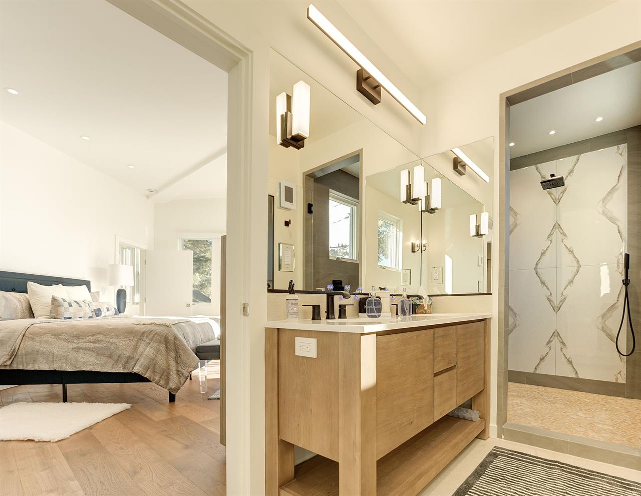 Second Floor Master Suite Bathroom has a Shower