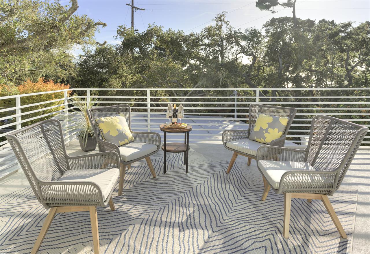 Second Floor Master Suite has a Private Patio