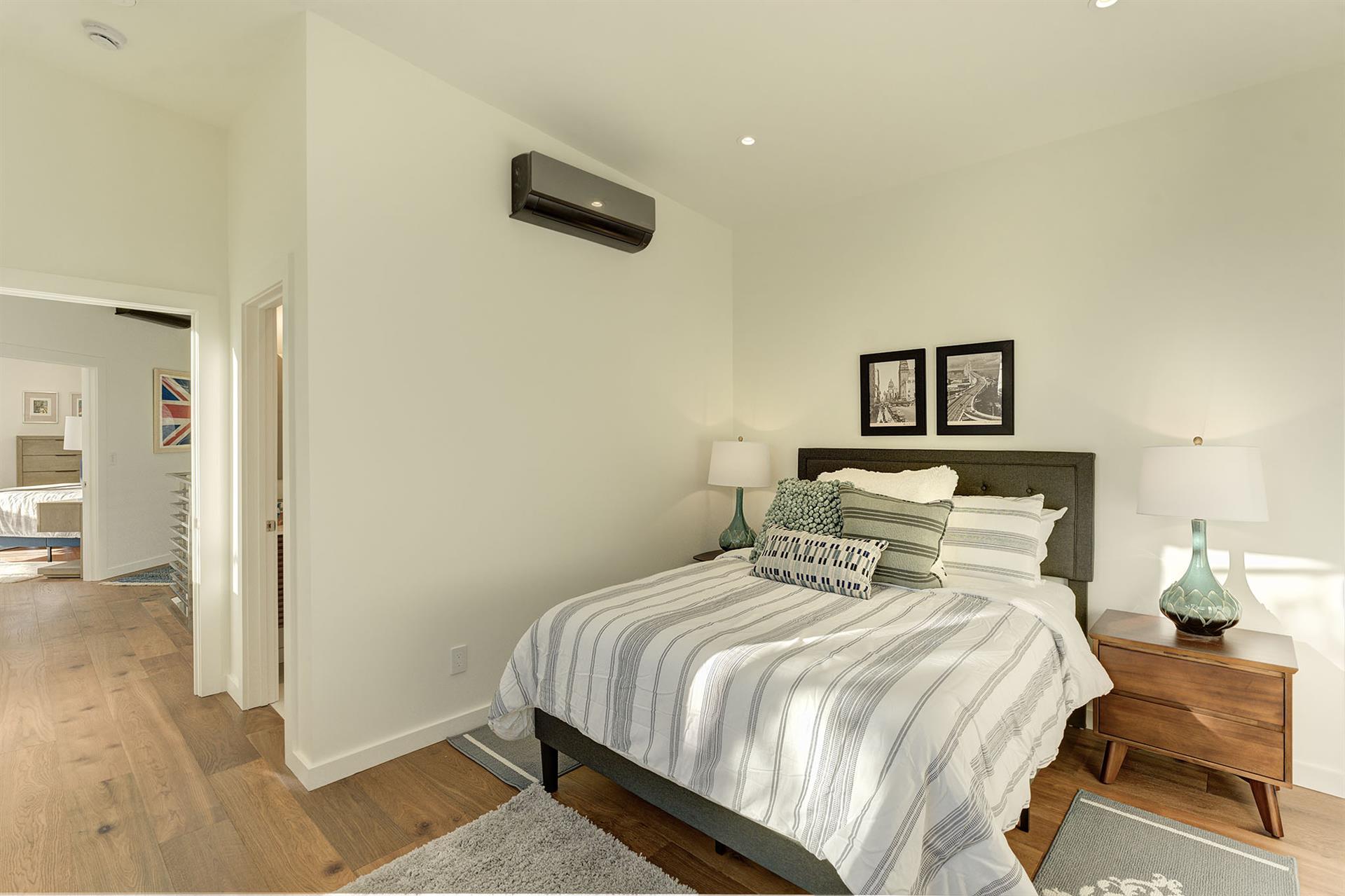 Second Floor Bedroom 2 has a Queen Bed