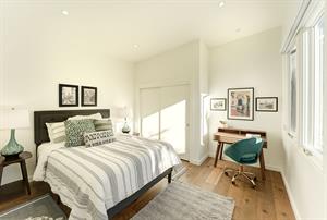 Second Floor Bedroom 2 has a Queen Bed