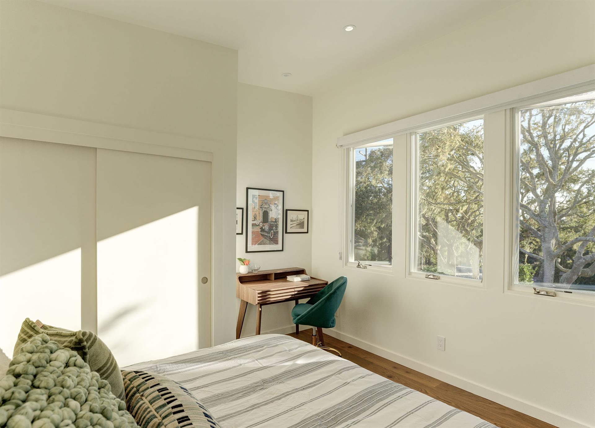 Second Floor Bedroom 2 has a Queen Bed