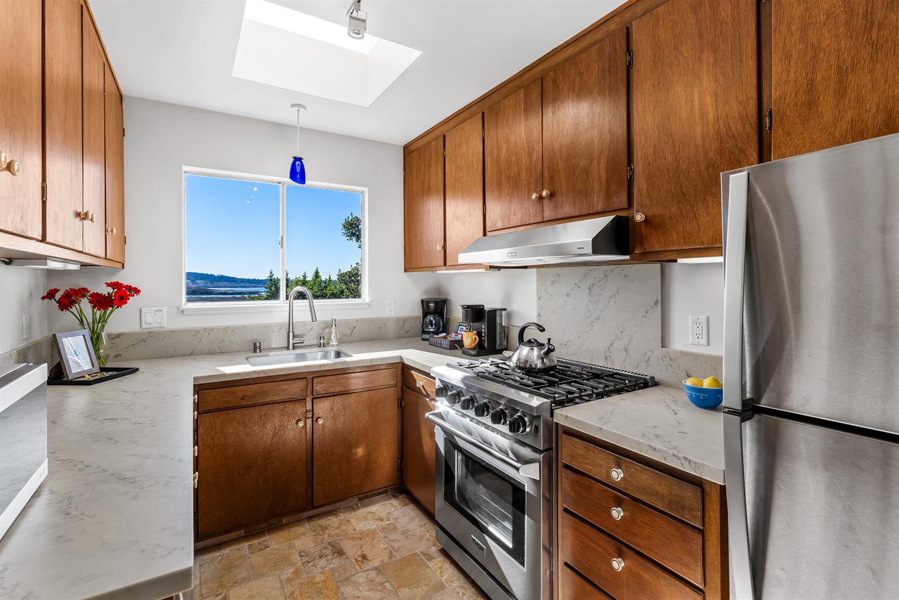 Fully Equipped Kitchen with Ocean View