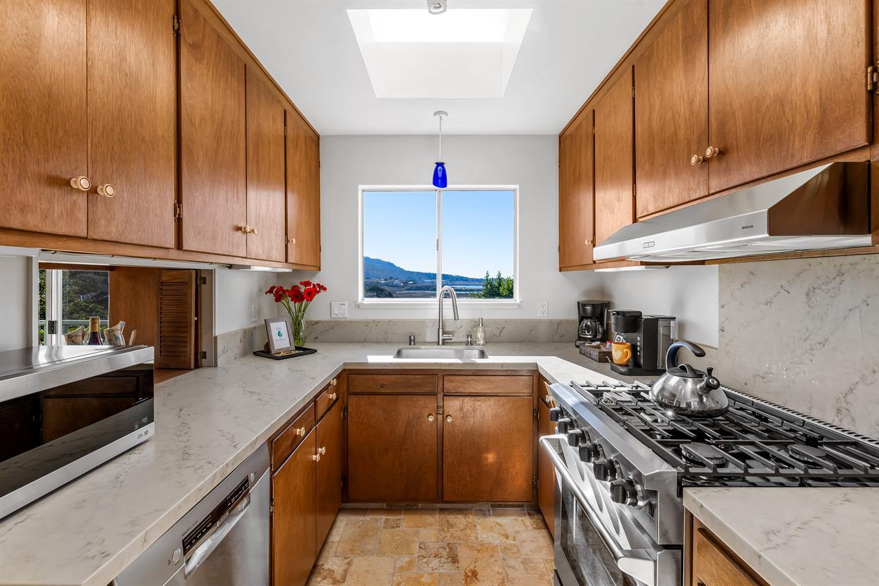 Kitchen with Stainless Steel Appliances