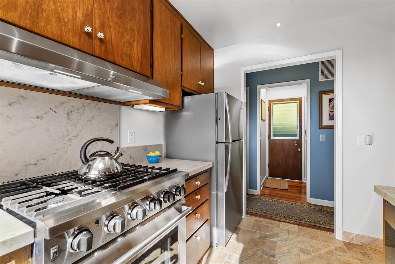 Kitchen with Stainless Steel Appliances