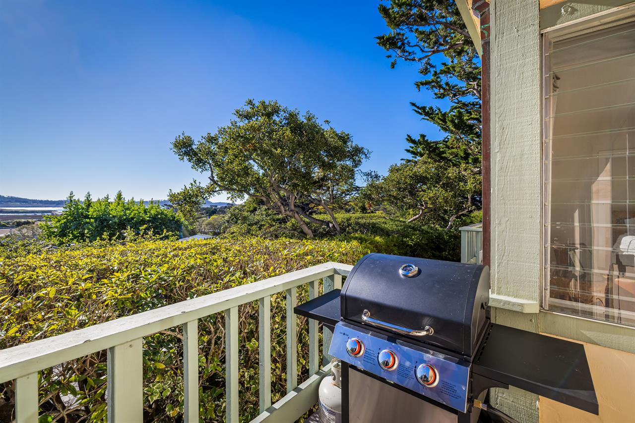 Ocean Facing Deck with Propane BBQ Grill