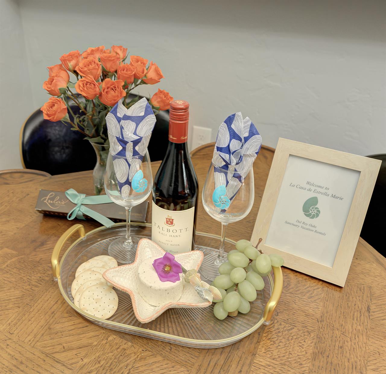 Wine and Cheese to Welcome You