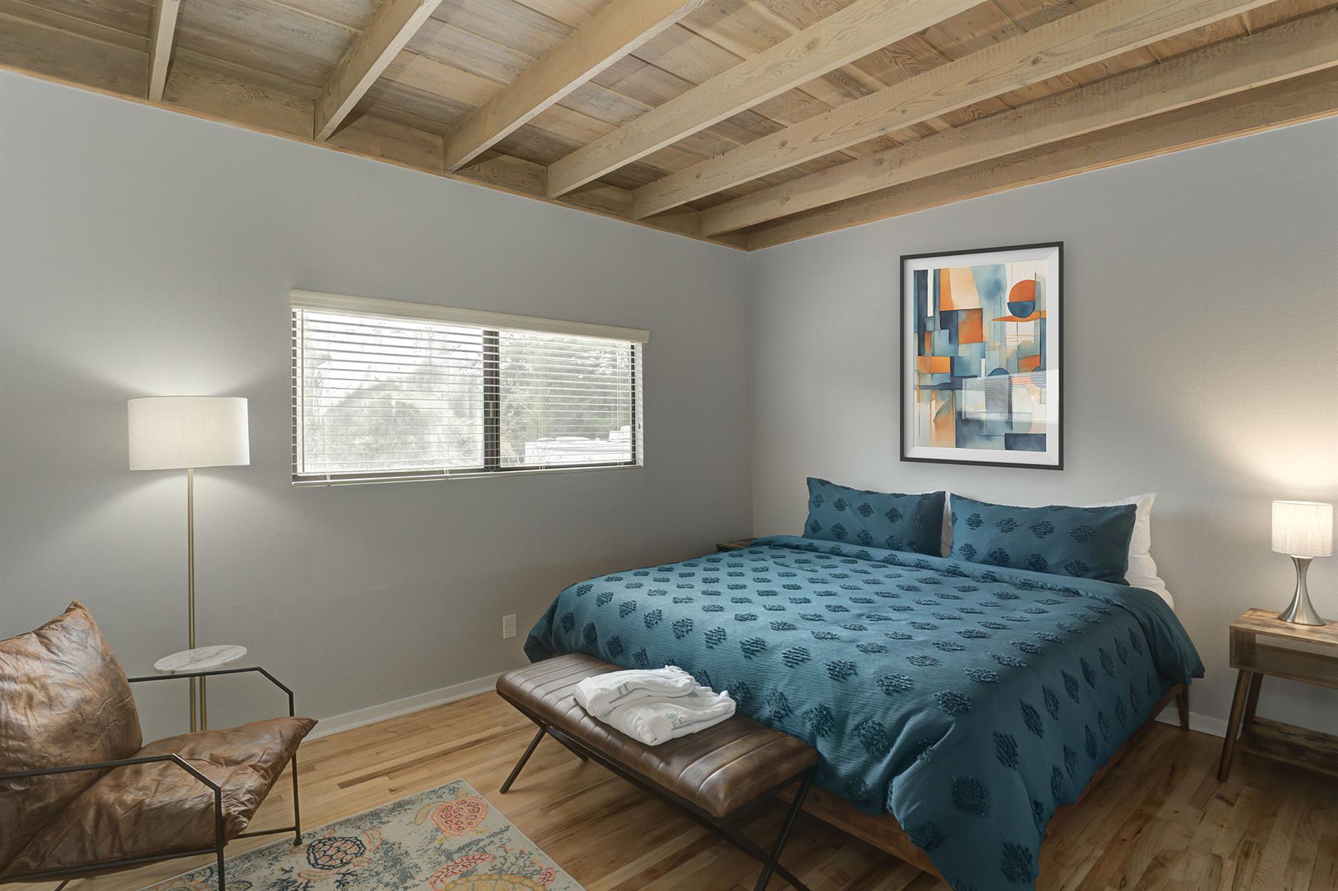 Bedroom 1, King Bed