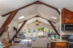 Upstairs Great Room WoodStove Decorative Only