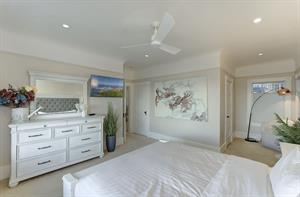 Bedroom 1  King Bed, TV, View of the Bay, En Suite Bathroom