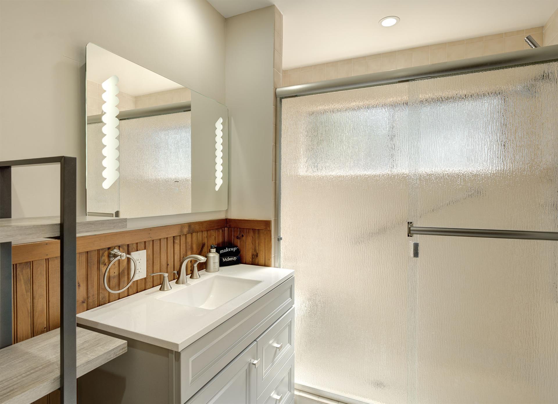 Updated Hall Bathroom with Standing Shower