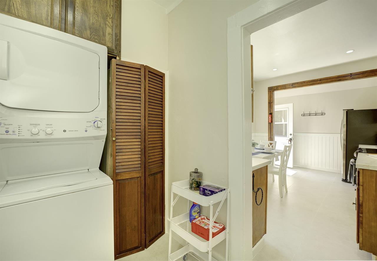 Convenient Laundry Area