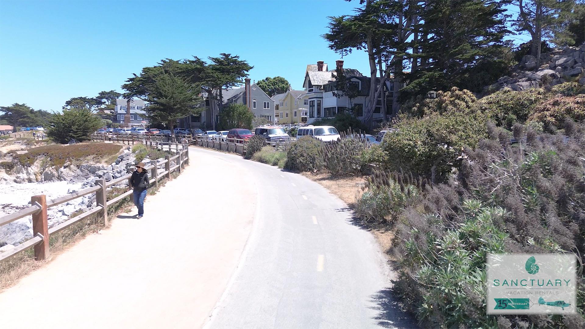 The BayFront Recreation Trail for Walking and Cycling
