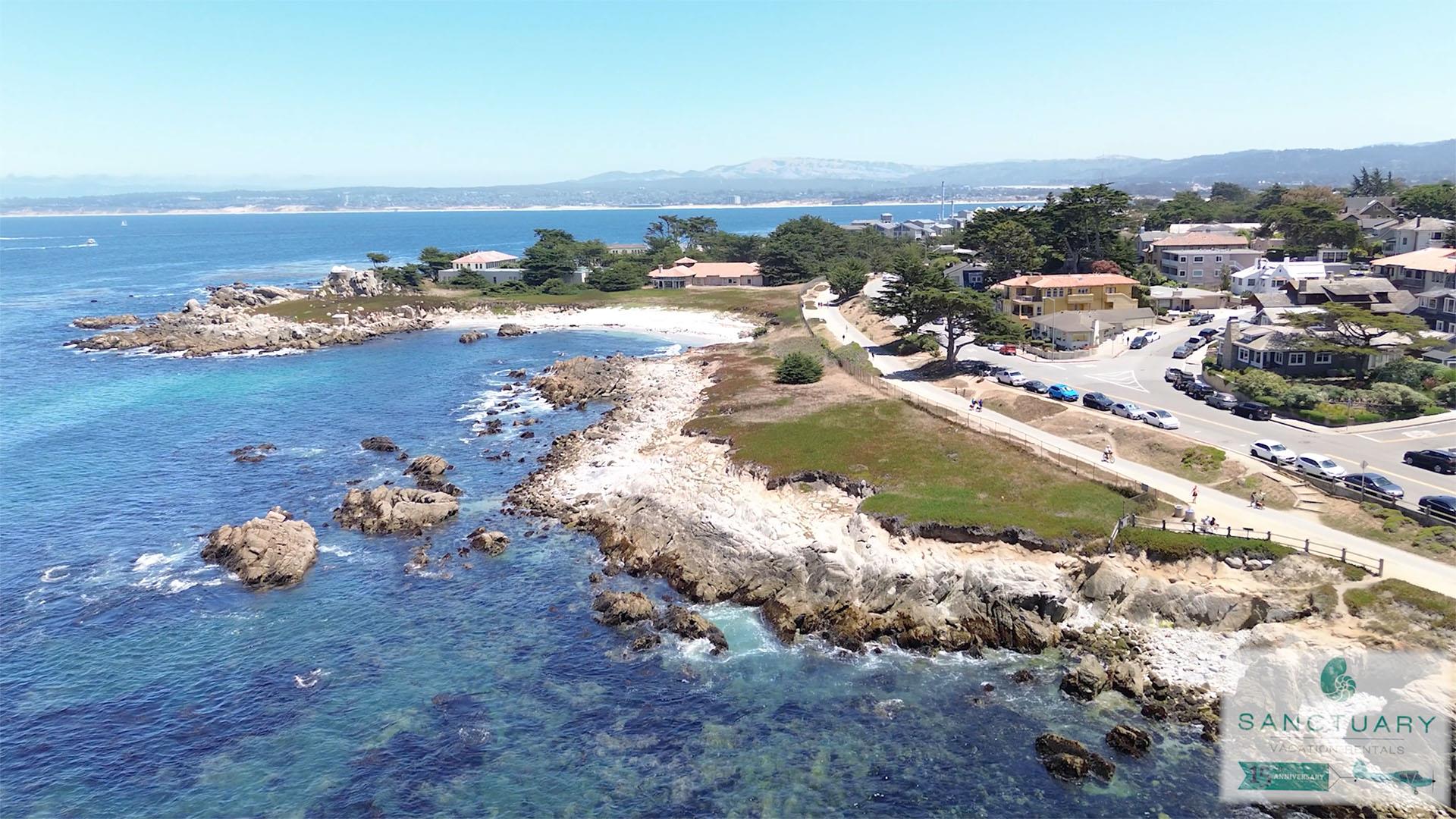Aerial View of the Area Just Outside Your Front Door
