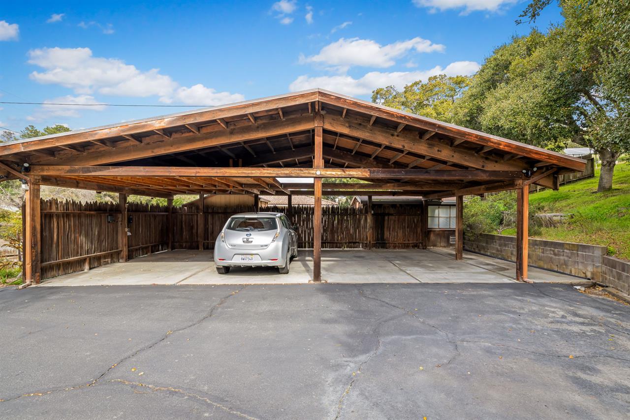 Three to Four Car Carport in Addition to the TwoCar Garage