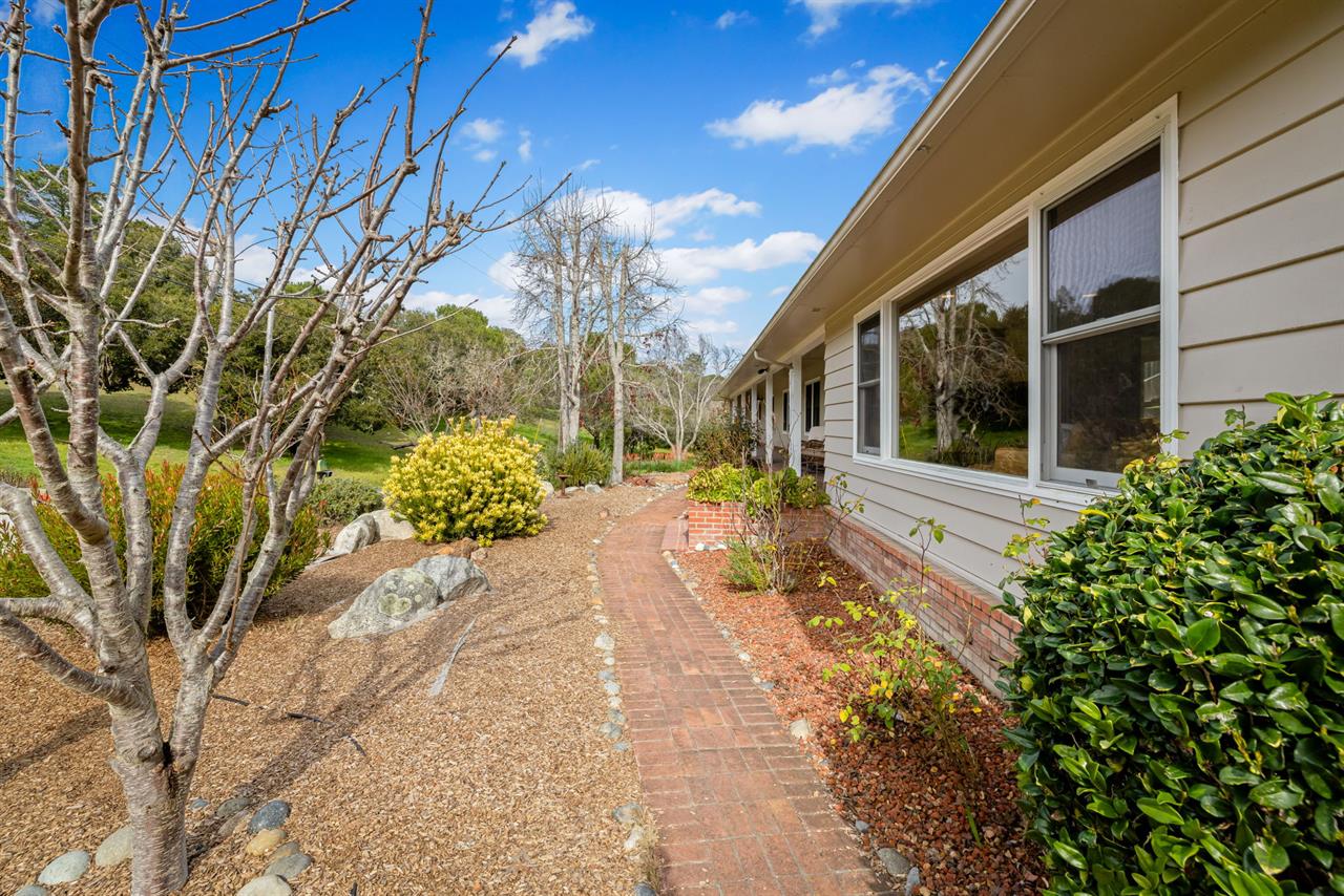 Walkway Up To the Front Entry