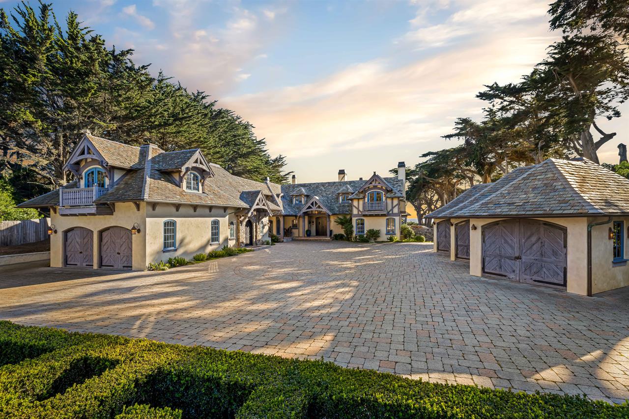 Entry Courtyard, Inside the Gated Property