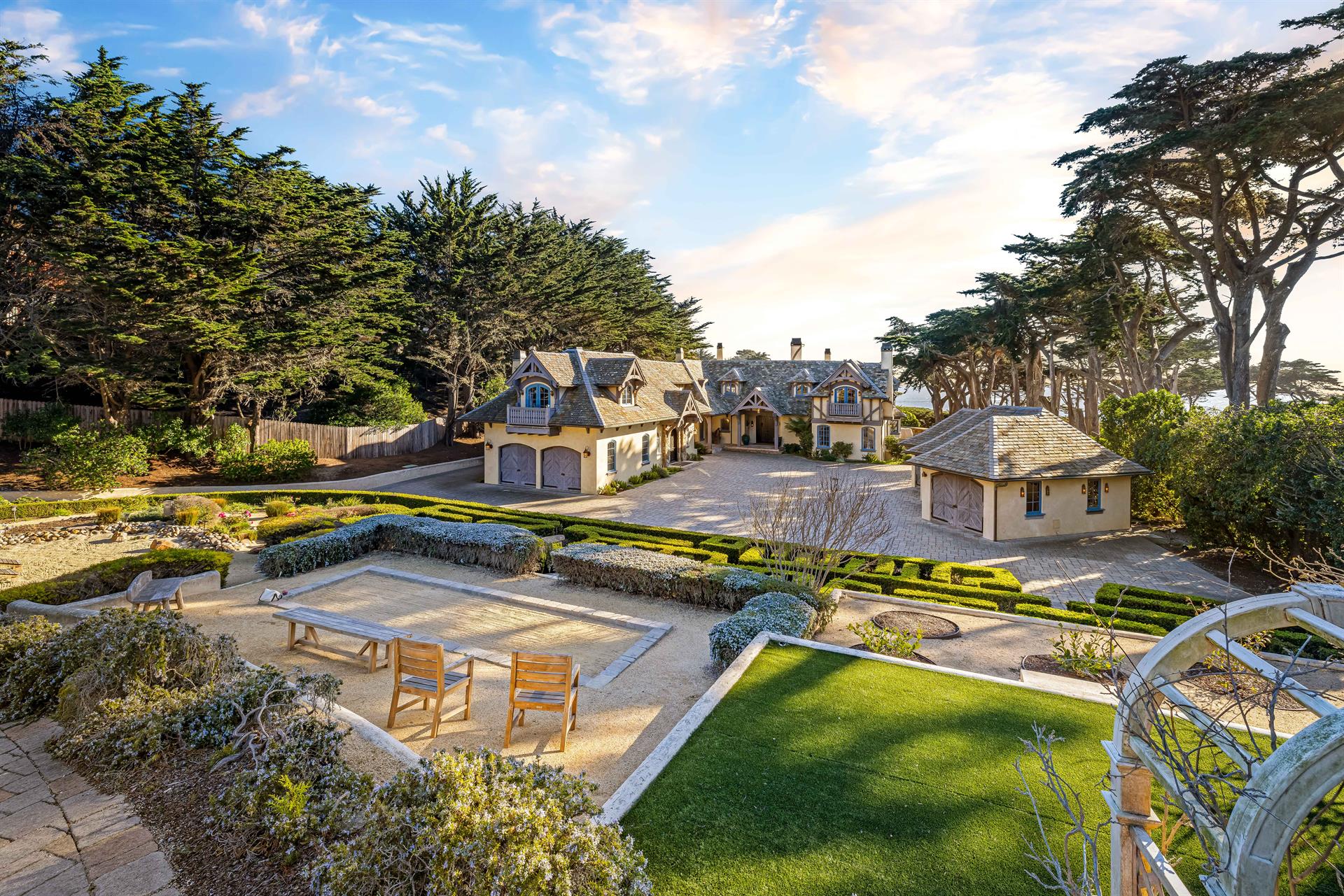 Tasteful Landscape, Stunning Ocean View Home