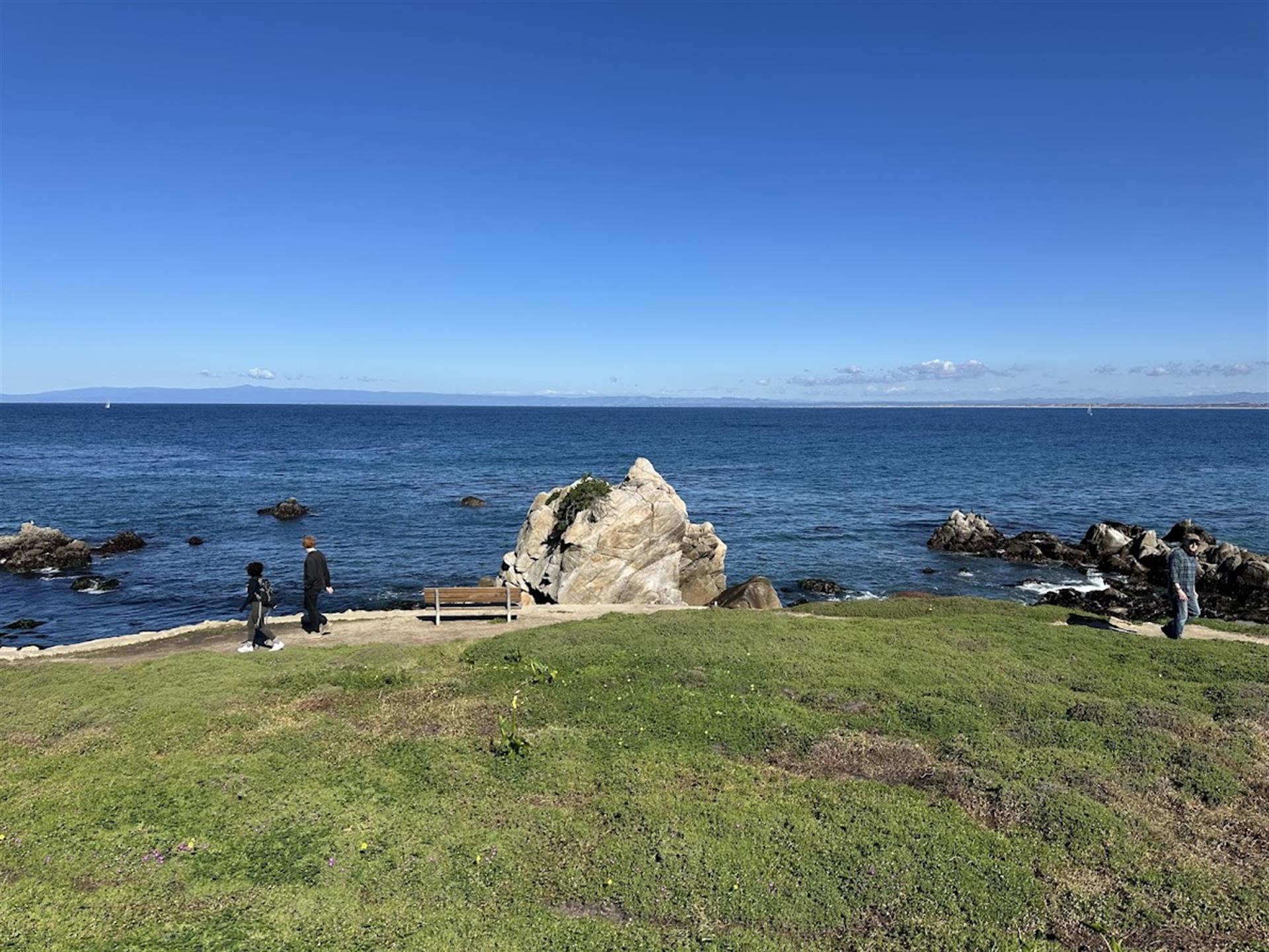 The Beachfront Area in Front of the Home