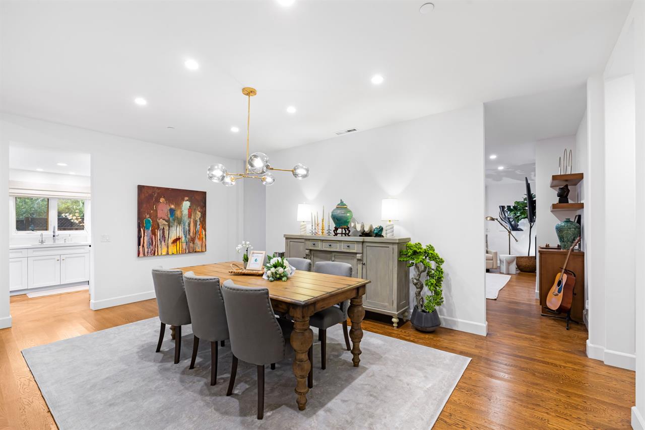 Formal Dining Area near the Kitchen and Living Room