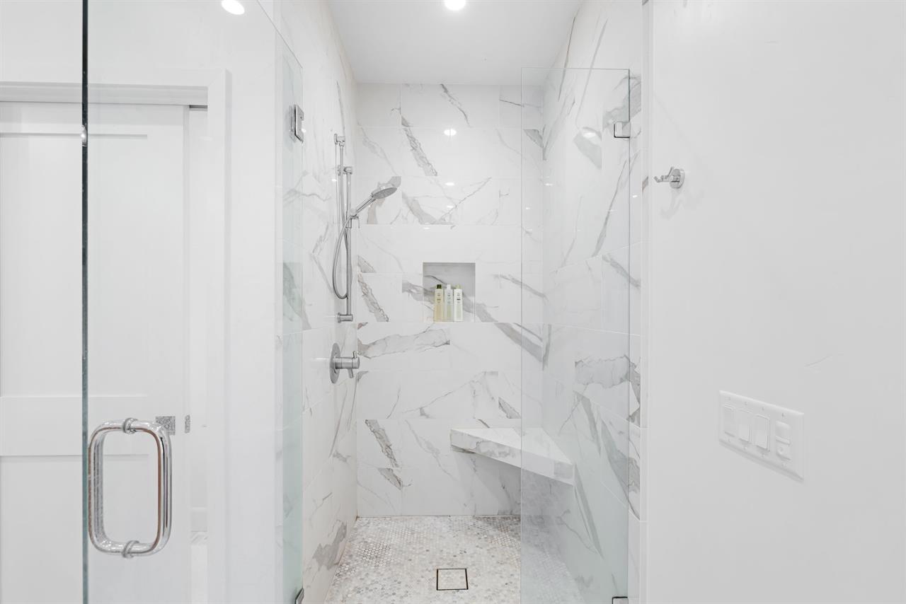 Shower in the EnSuite Bath for Bedroom 1