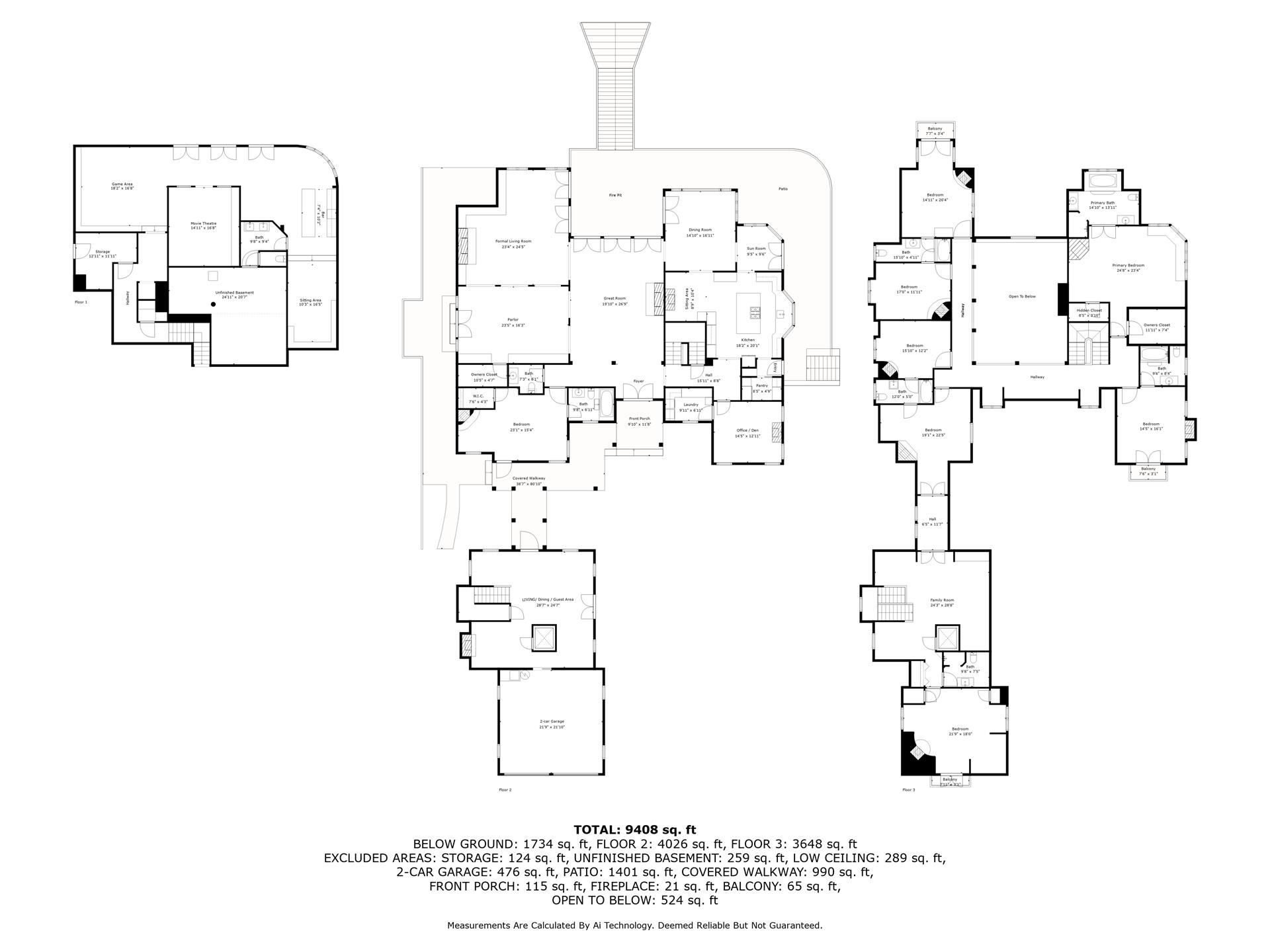 All 3 Floors