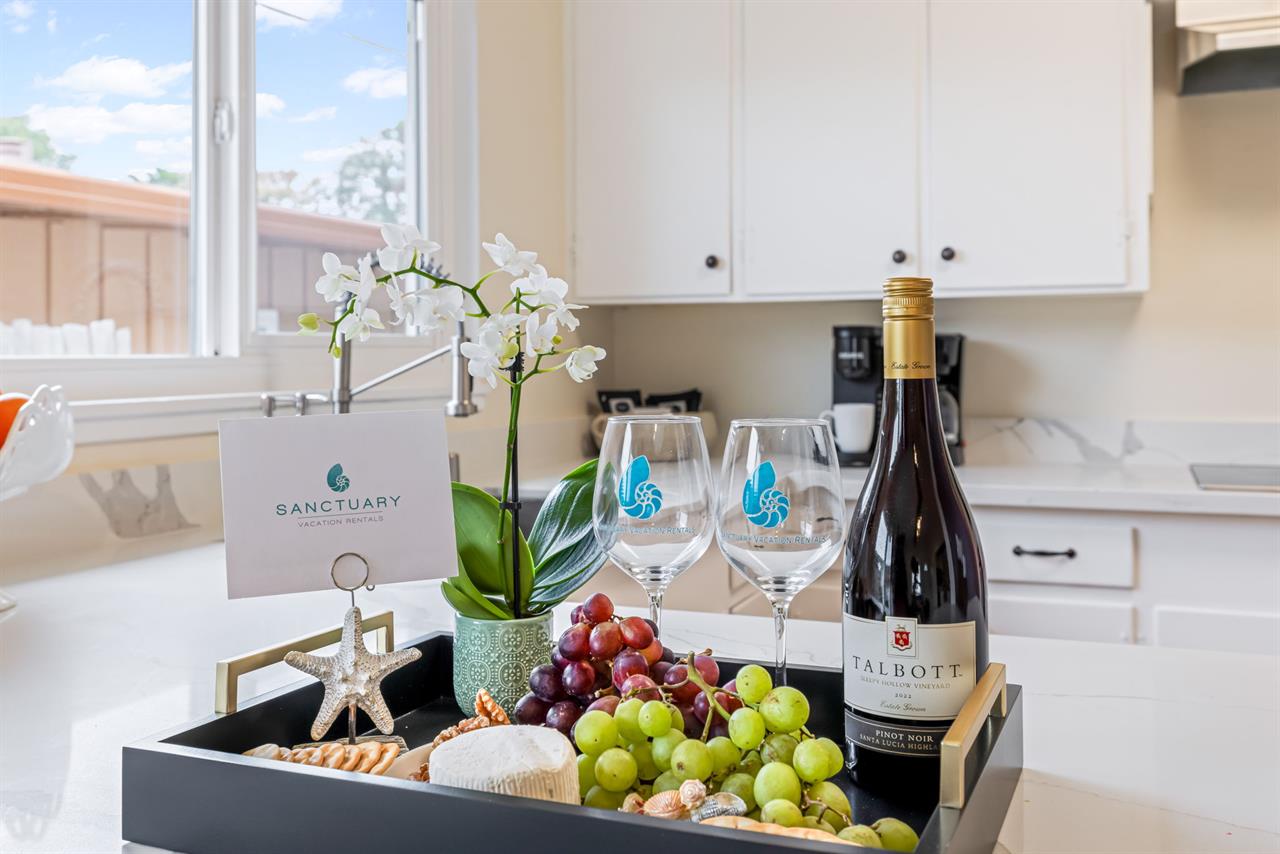 Wine and Cheese to Welcome You