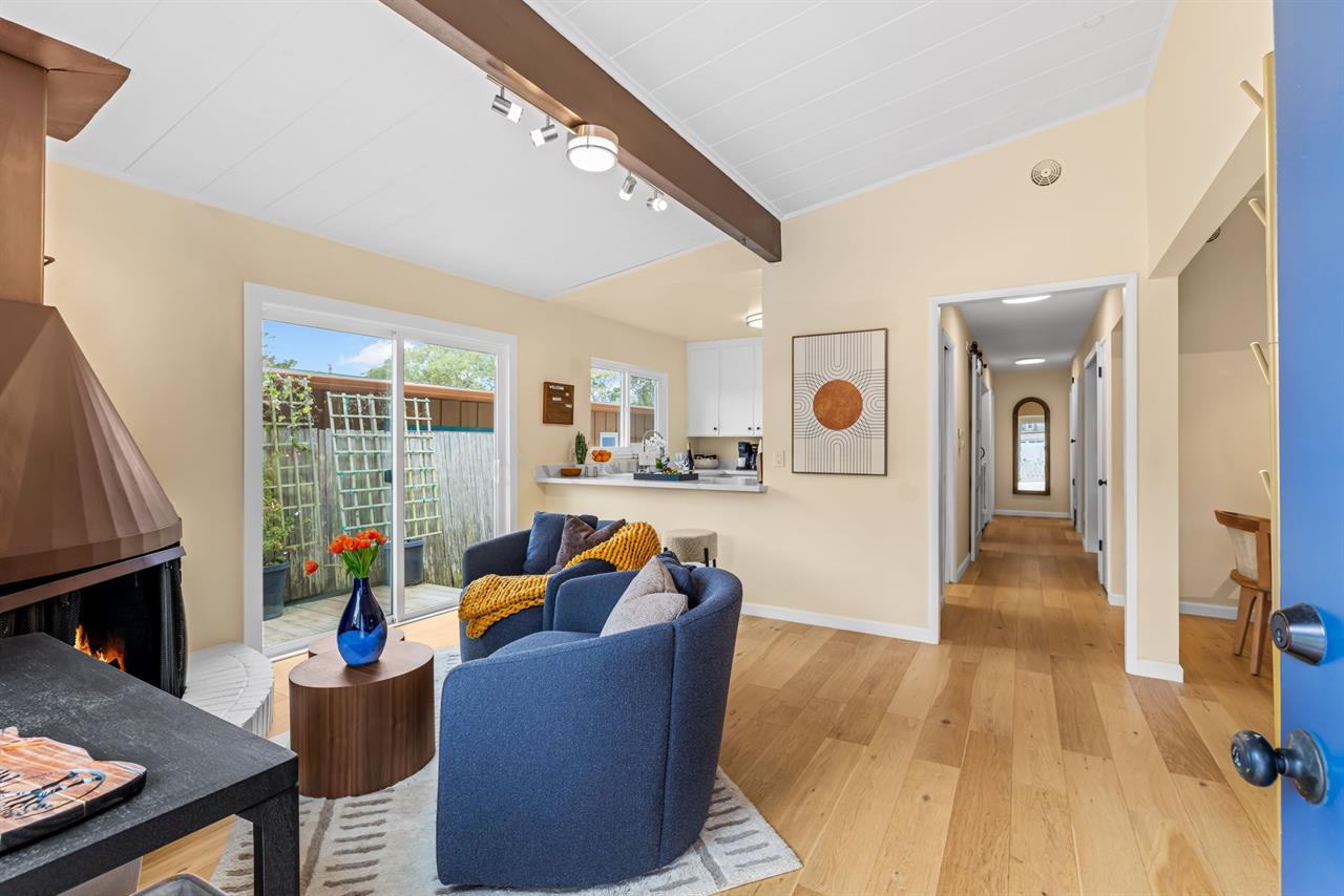 Extra Seating Area Around the Fireplace