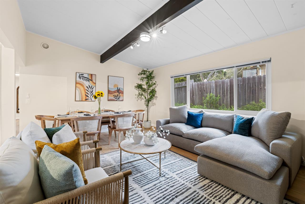 Living Room and Dining Area