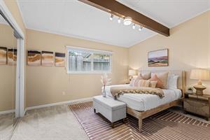 Bedroom 2 has a Queen Bed