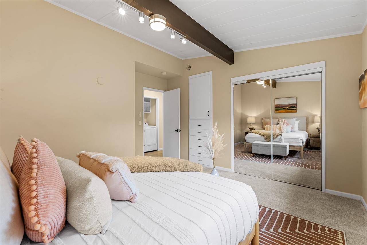 Bedroom 2 has a Queen Bed