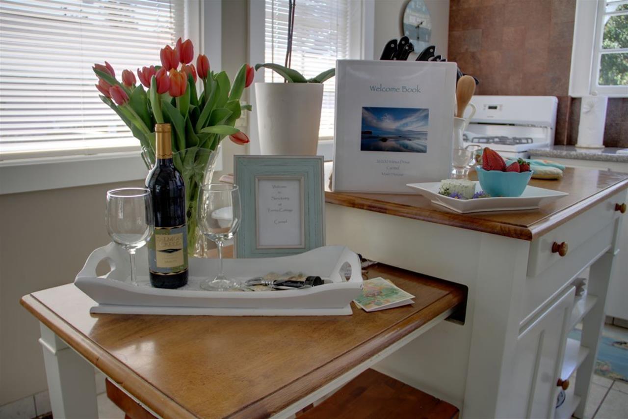 Complimentary Wine and Cheese to Welcome You