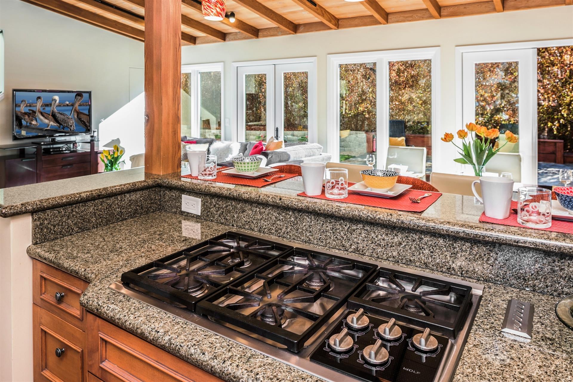 Fully Equipped Gourmet Kitchen