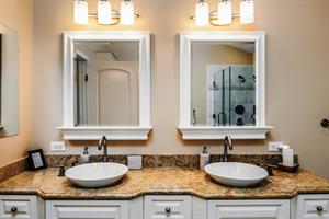 En Suite Bath with Shower and Separate Tub