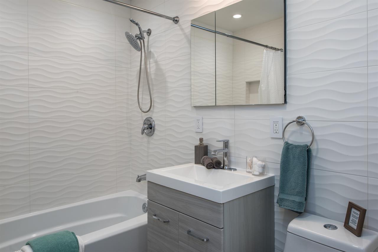 Remodeled Bathroom with ShowerOverTub