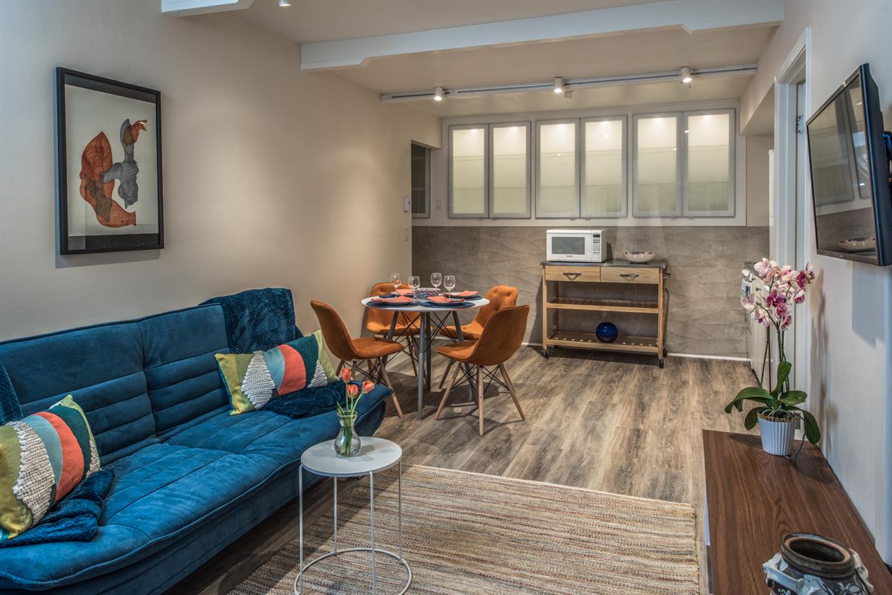 Living Room with HDTV