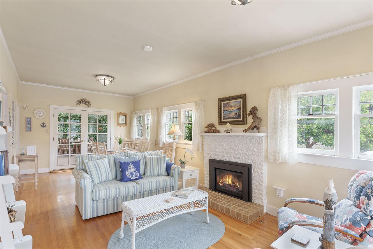 Living Room has a FullSize Sofa Bed