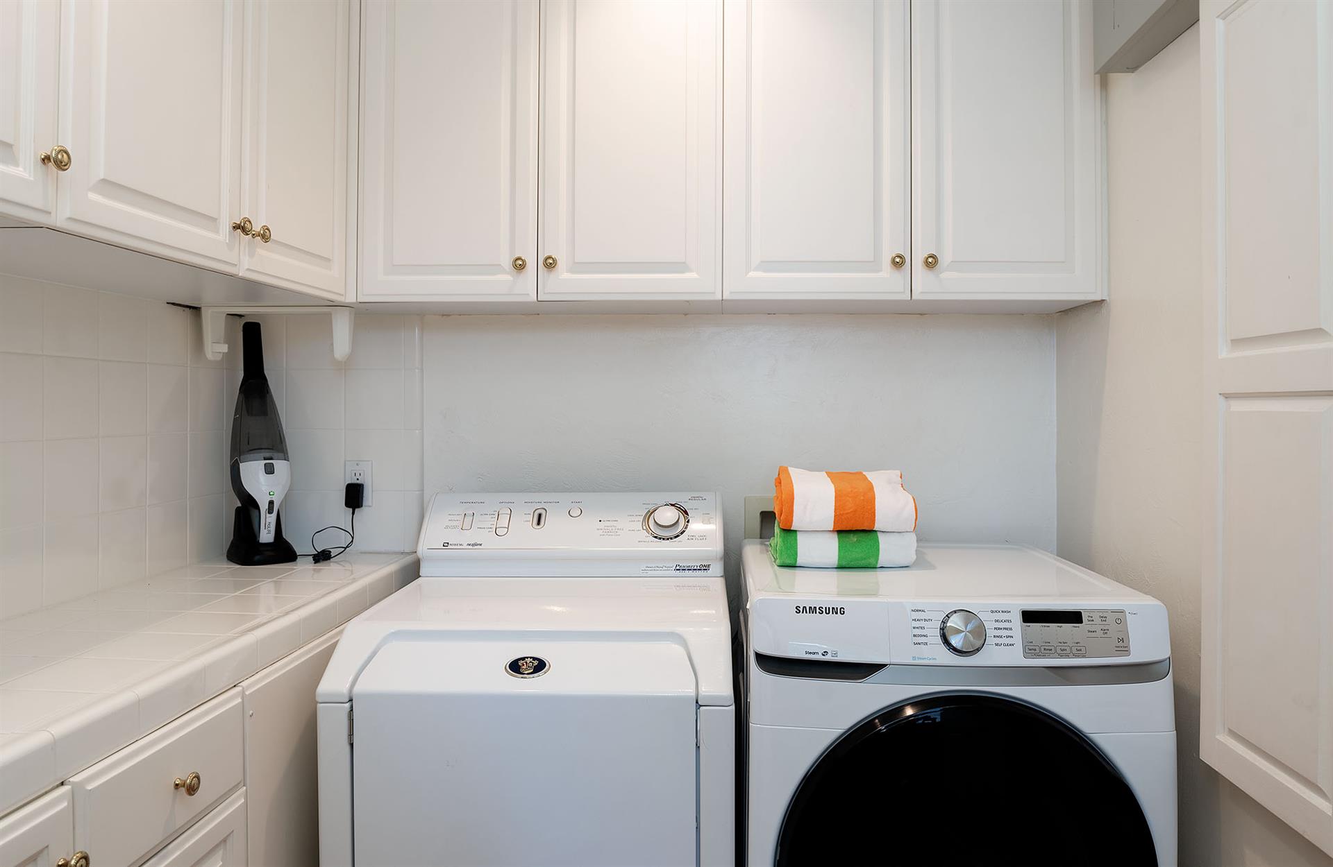 Spacious Laundry Room on Second Floor